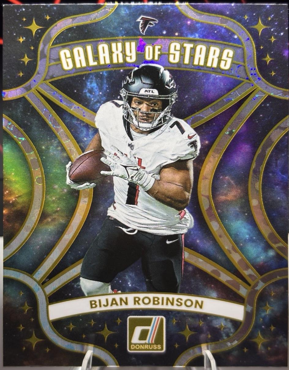 2025 Panini Donruss Galaxy of Stars Bijan Robinson #15 card