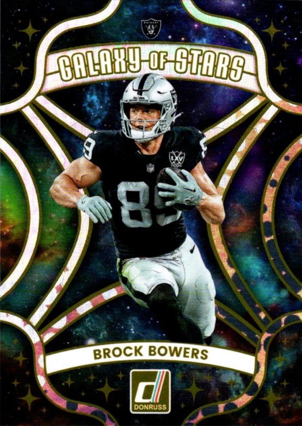 2025 Panini Donruss Galaxy of Stars Brock Bowers #11 card