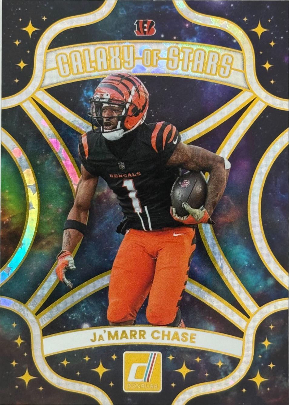 2025 Panini Donruss Galaxy of Stars Ja'Marr Chase #5 card
