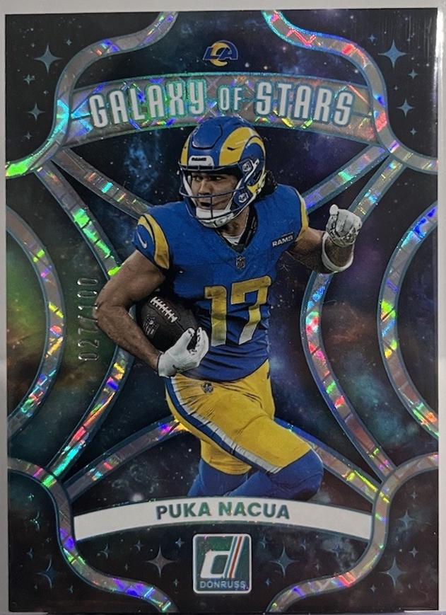 2025 Panini Donruss Galaxy of Stars Puka Nacua #10 card