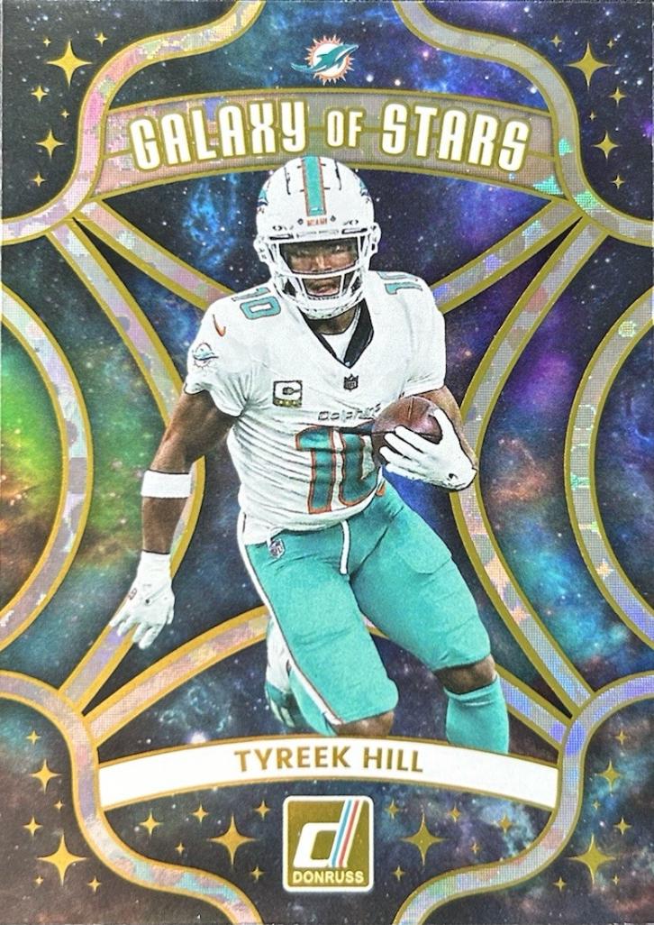 2025 Panini Donruss Galaxy of Stars Tyreek Hill #12 card