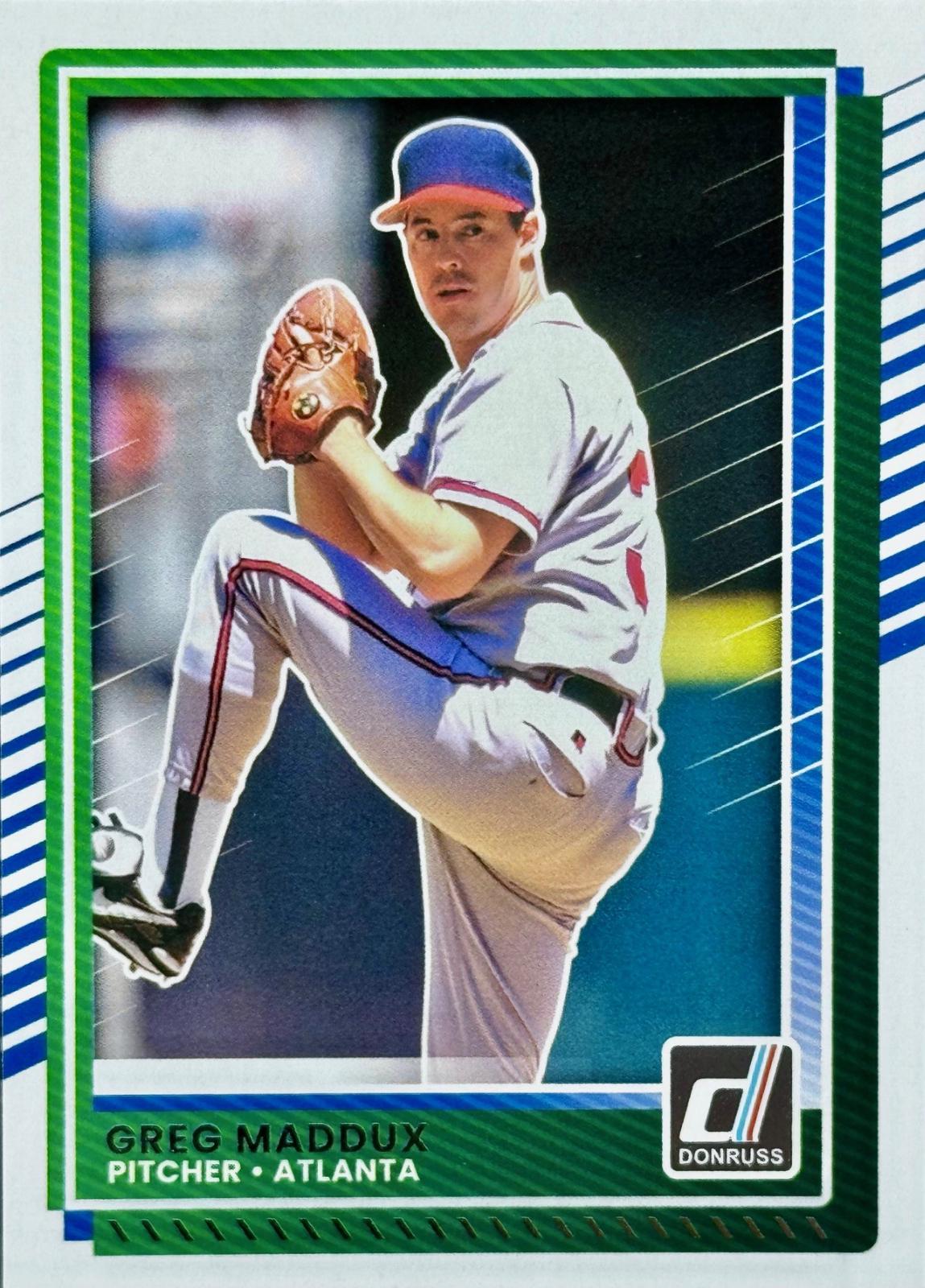 2025 Panini Donruss Greg Maddux #9 card