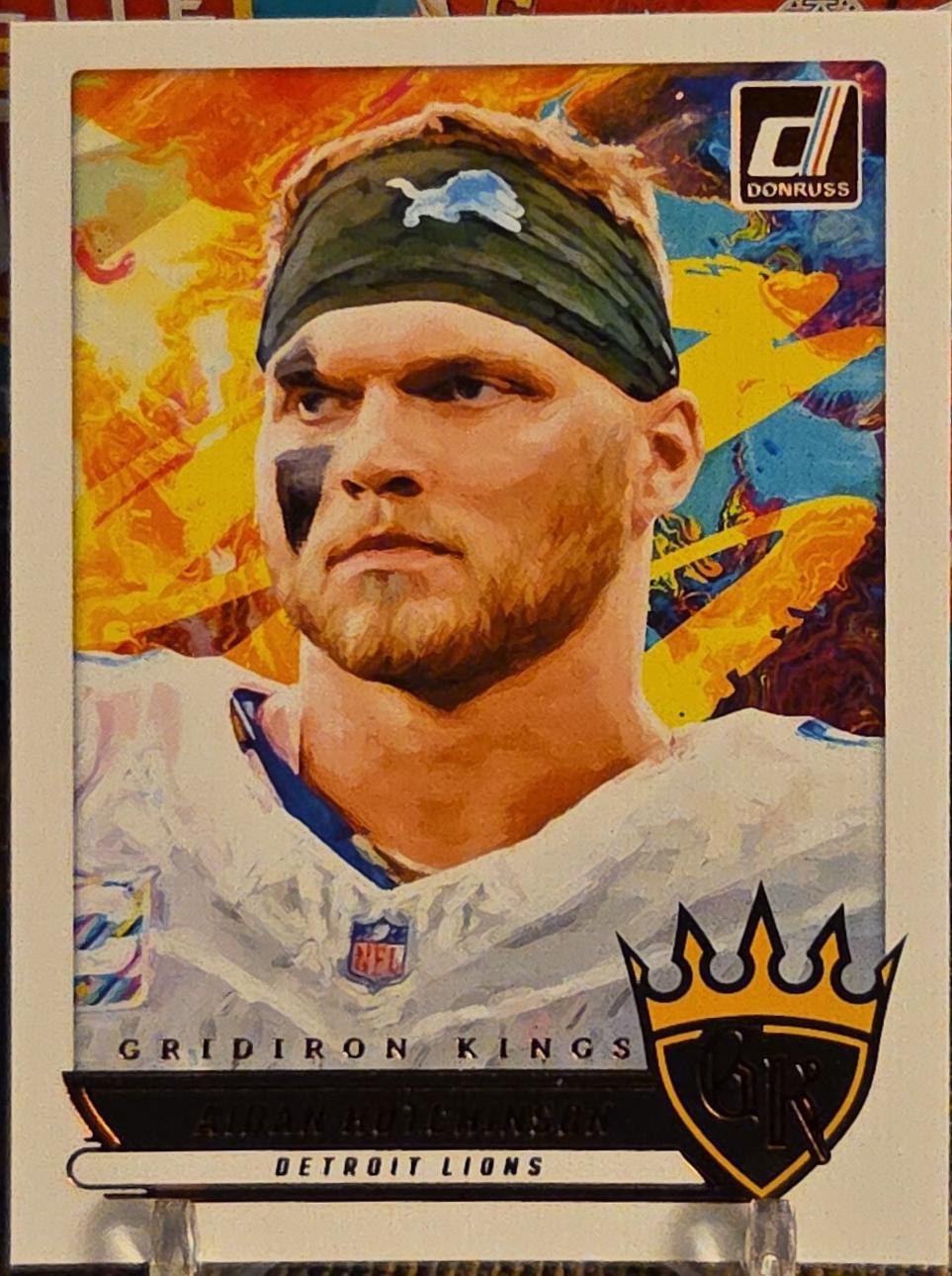 2025 Panini Donruss Gridiron Kings Aidan Hutchinson #GK-AHN card