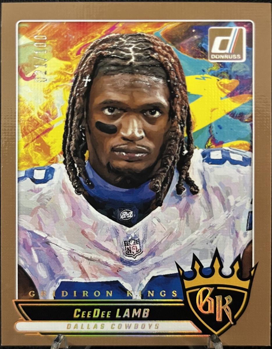 2025 Panini Donruss Gridiron Kings CeeDee Lamb [Studio Series] #GK-CLB card