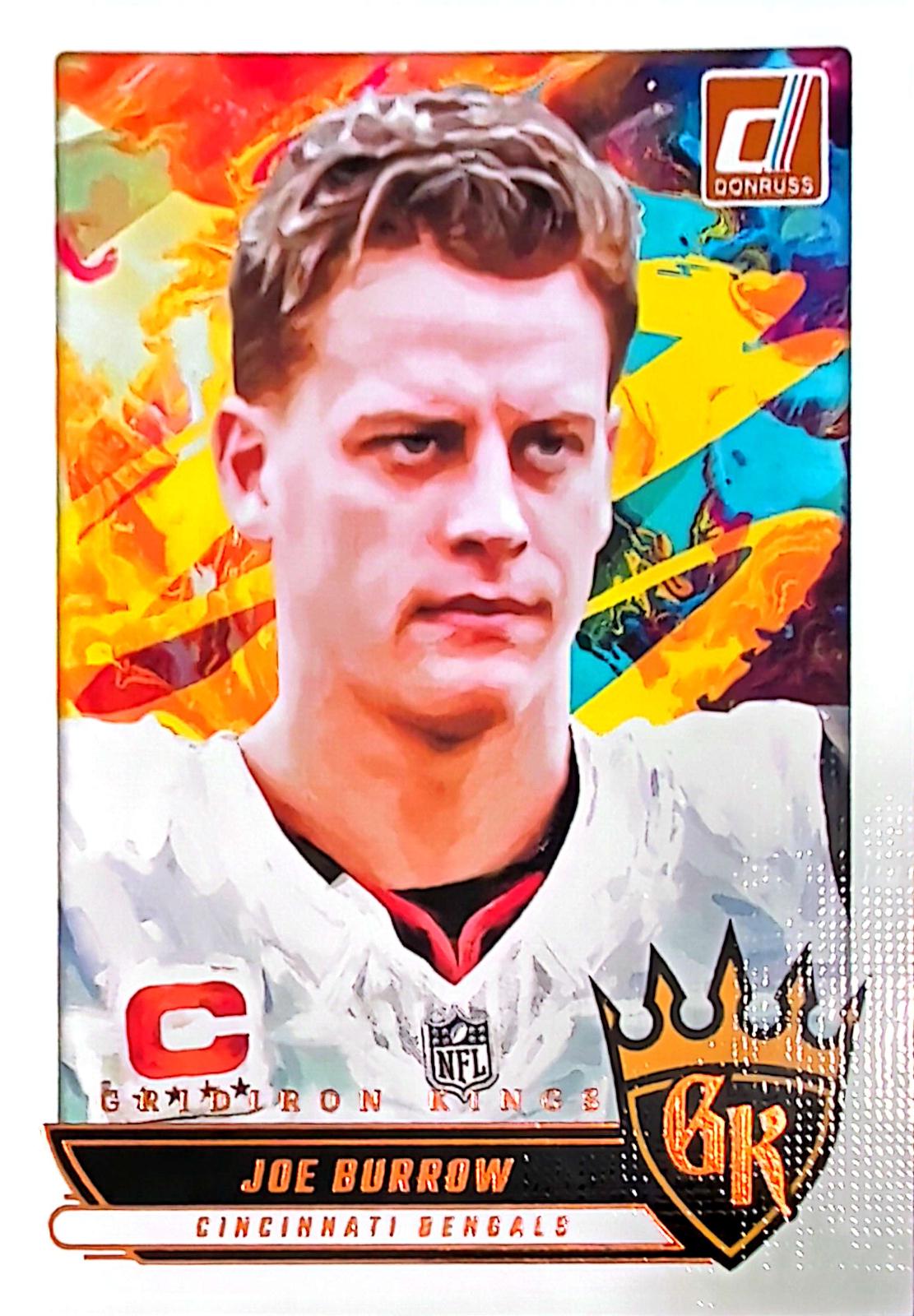 2025 Panini Donruss Gridiron Kings Joe Burrow #GK-JBW card