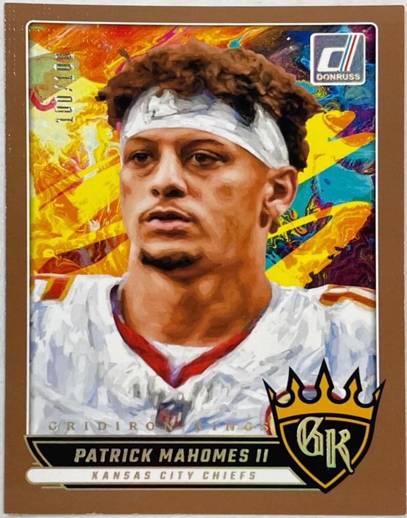 2025 Panini Donruss Gridiron Kings Patrick Mahomes II [Studio Series] #GK-PMS card
