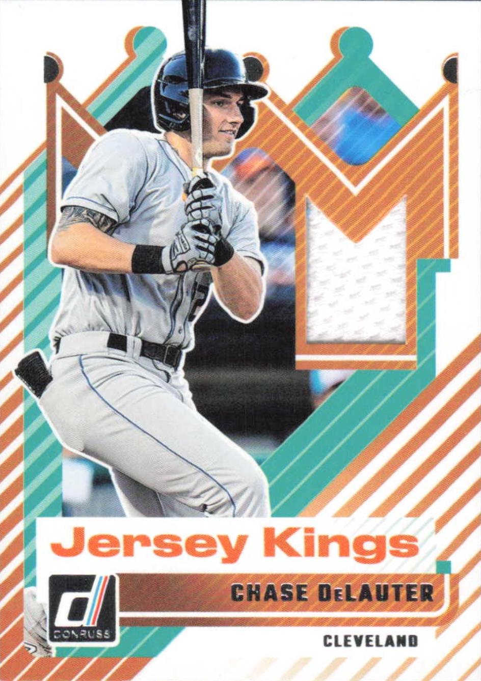 2025 Panini Donruss Jersey Kings Chase DeLauter #JK-CD card
