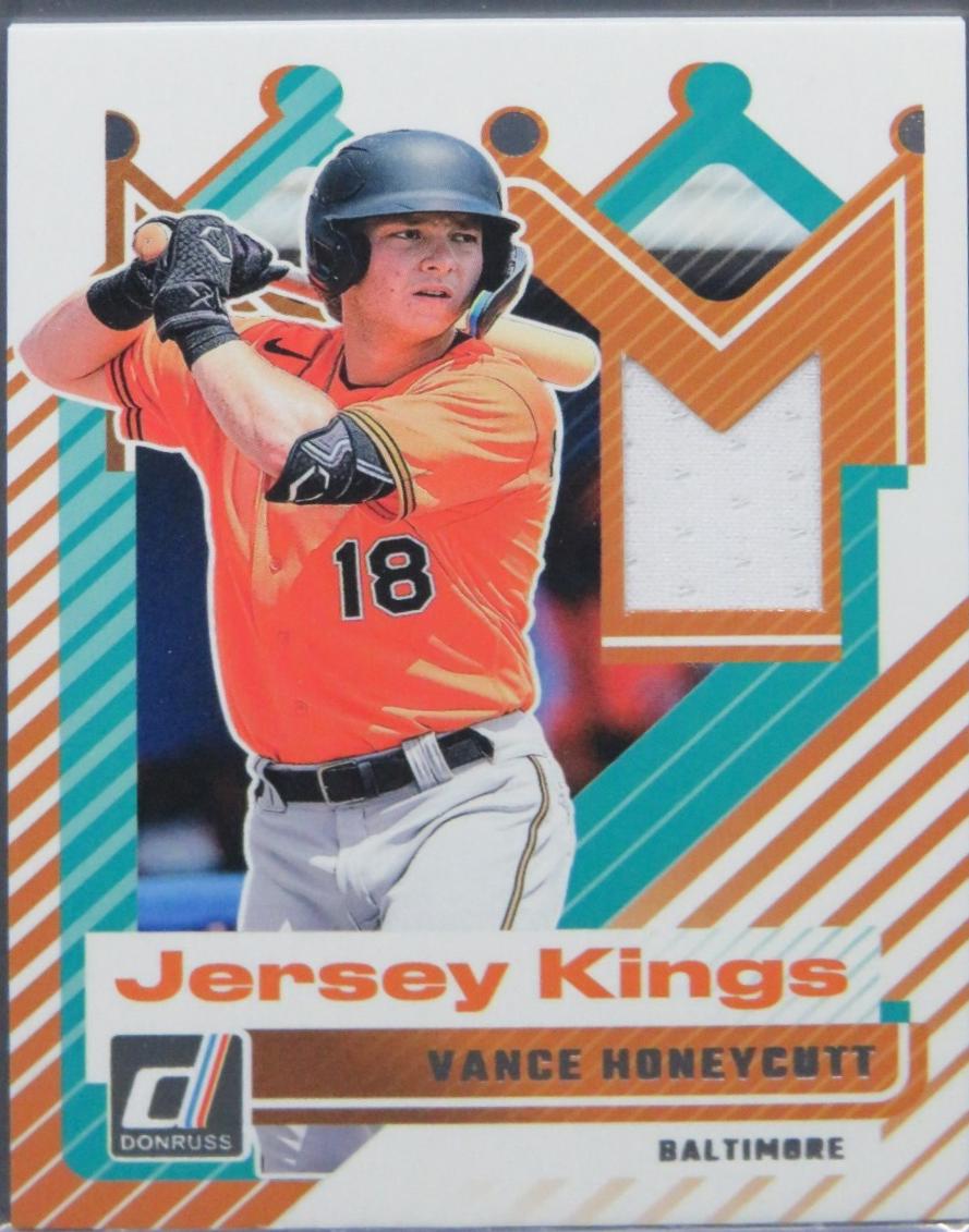 2025 Panini Donruss Jersey Kings Vance Honeycutt #JK-VH card