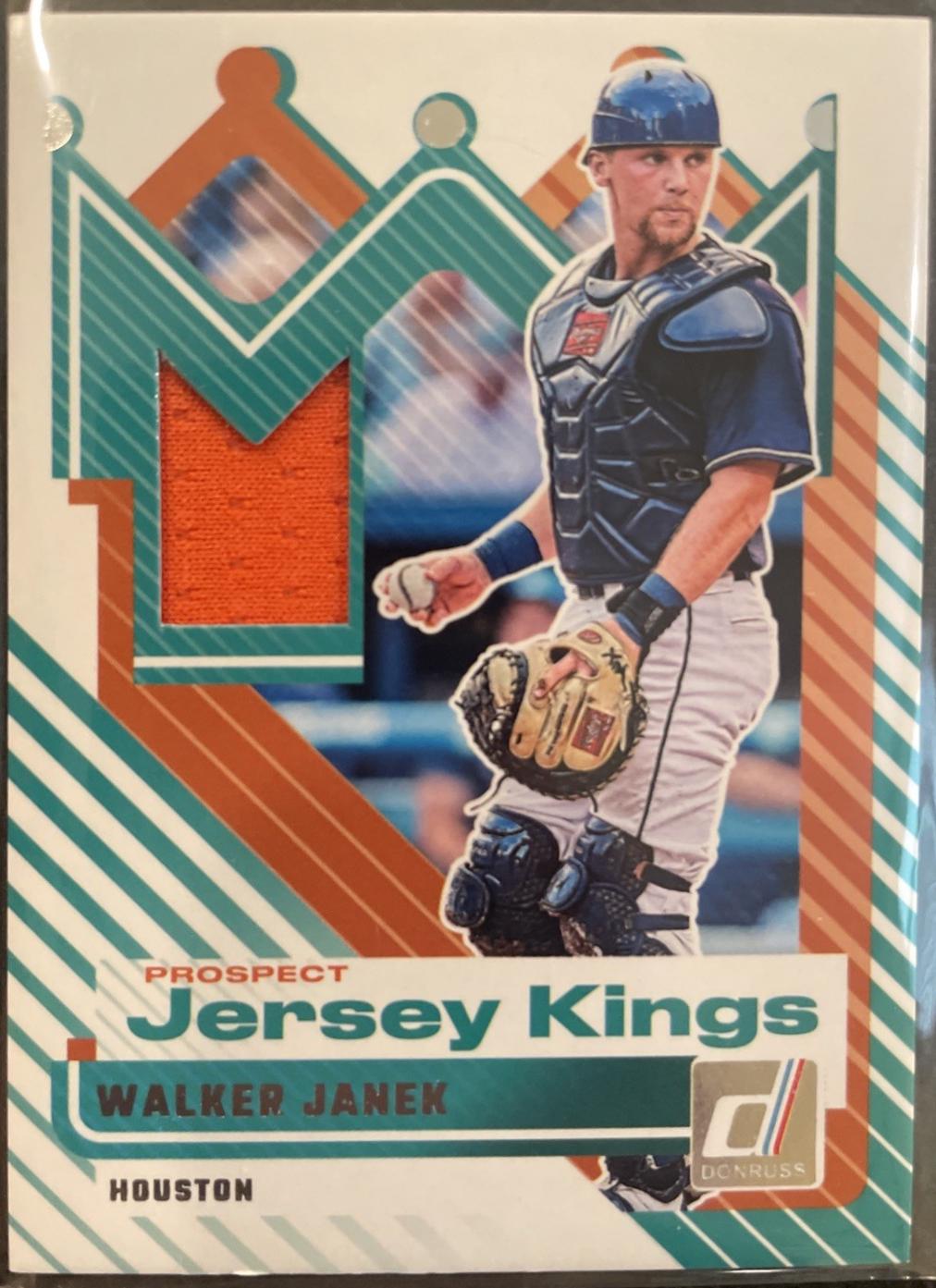 2025 Panini Donruss Jersey Kings Walker Janek #JK-WJ card