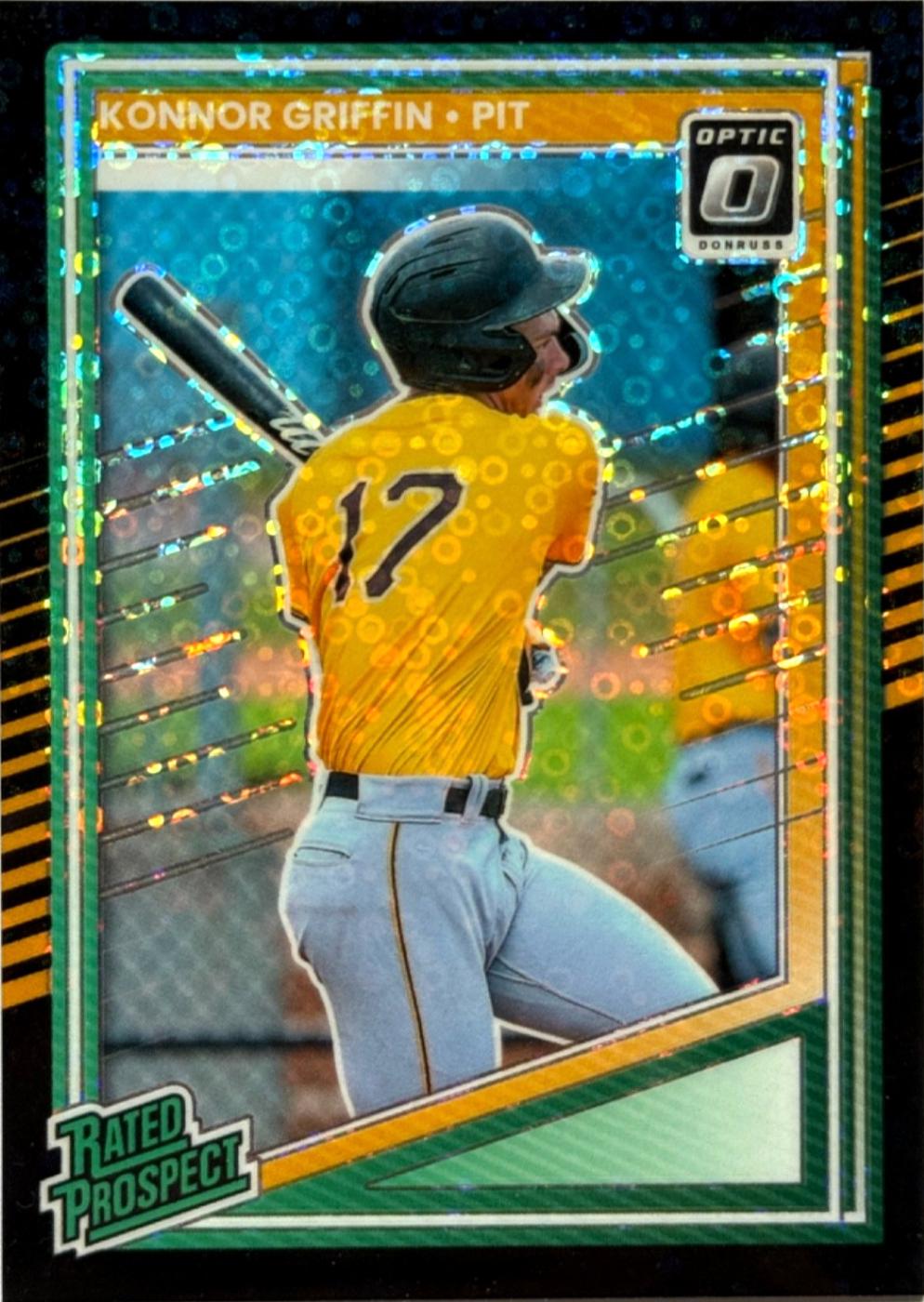 2025 Panini Donruss Konnor Griffin [Circles Optic] #123 card