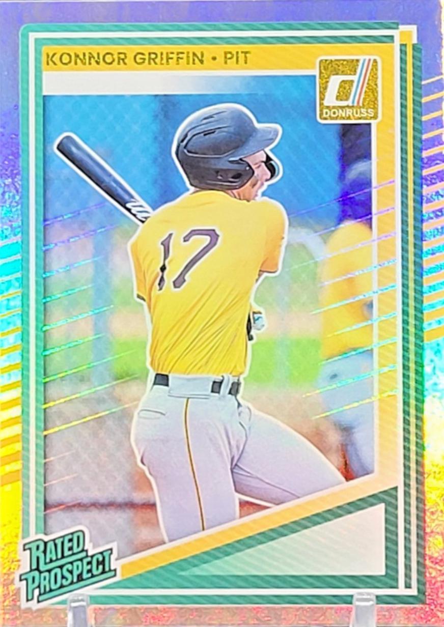 2025 Panini Donruss Konnor Griffin [Holo] #123 card