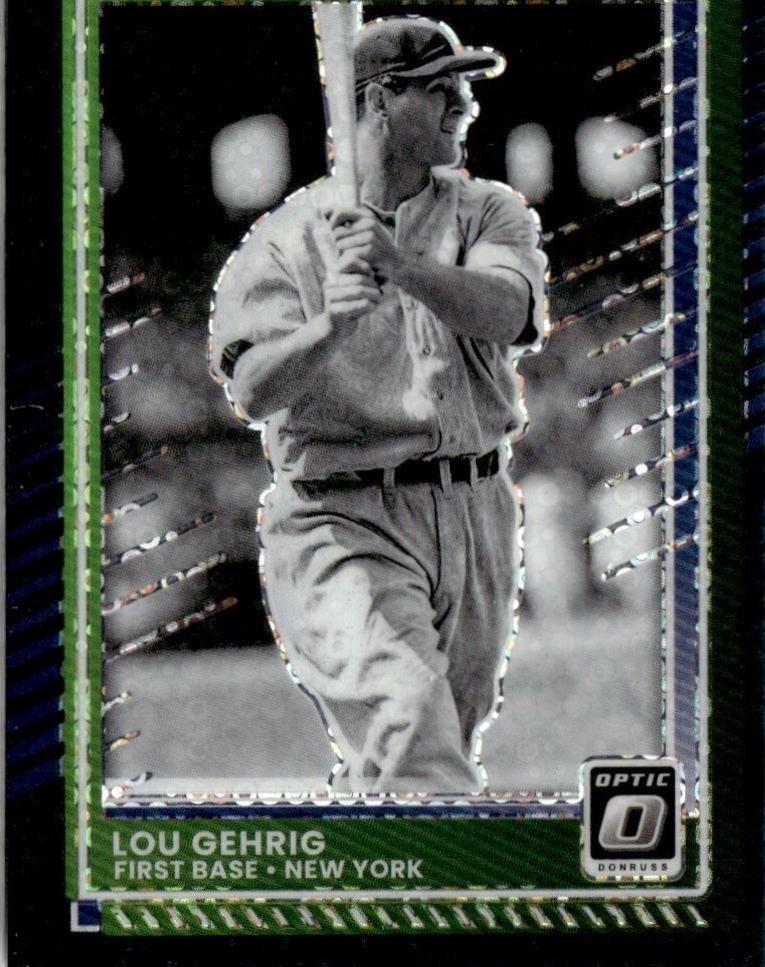 2025 Panini Donruss Lou Gehrig [Circles Optic] #55 card