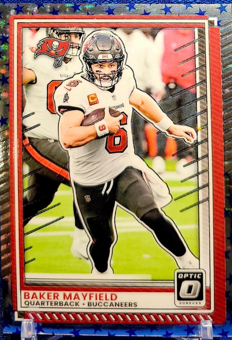 2025 Panini Donruss Optic Baker Mayfield [Stars] #148 card