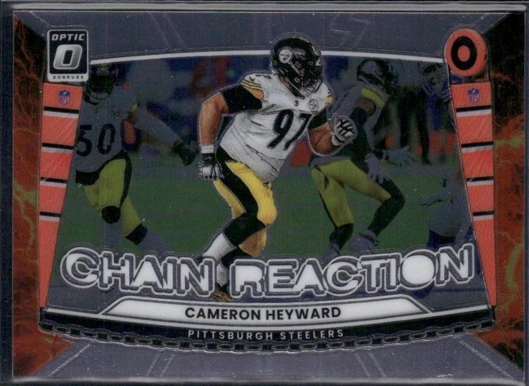 2025 Panini Donruss Optic Chain Reaction Cameron Heyward #1 card