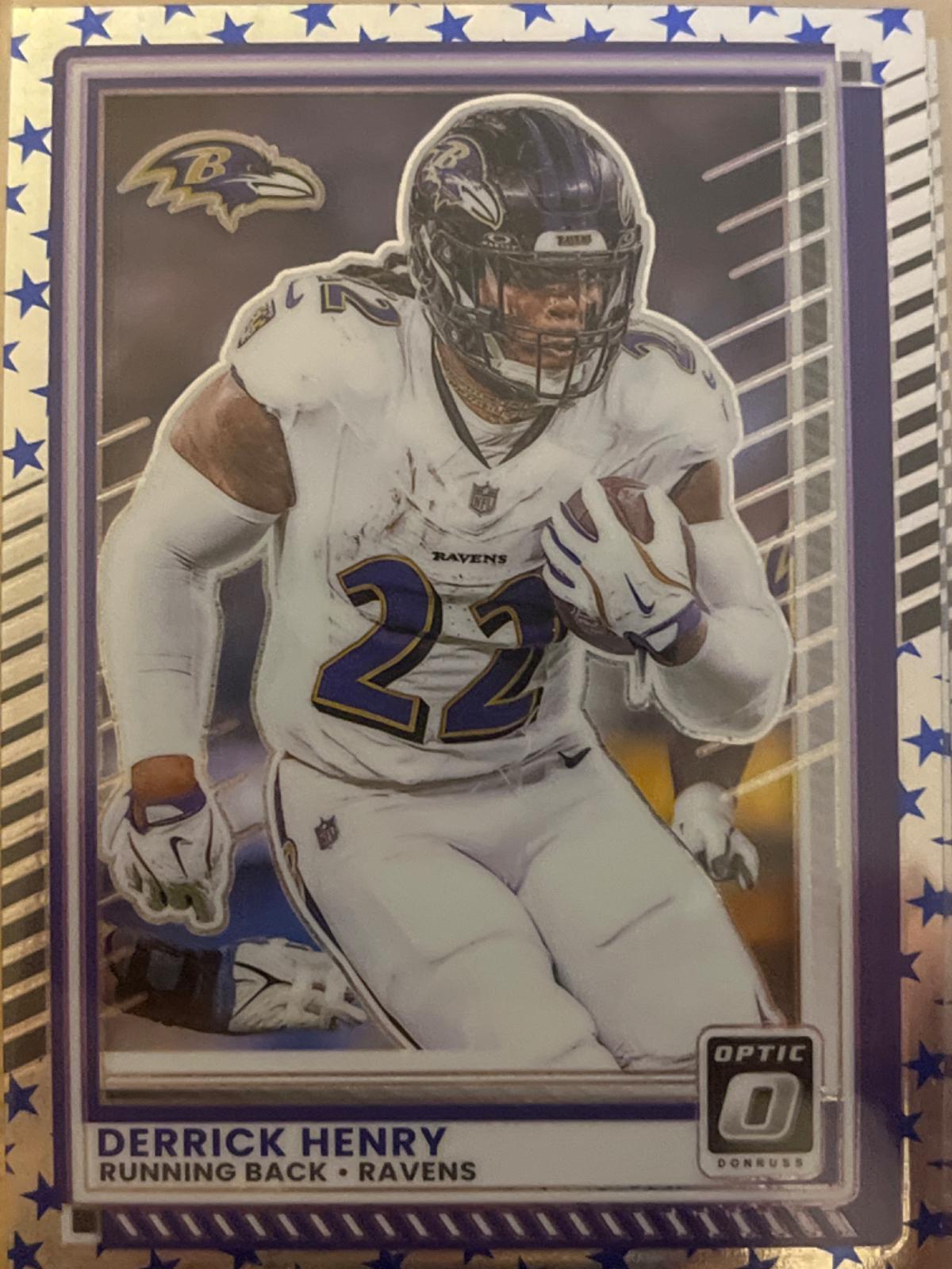 2025 Panini Donruss Optic Derrick Henry [Stars] #112 card