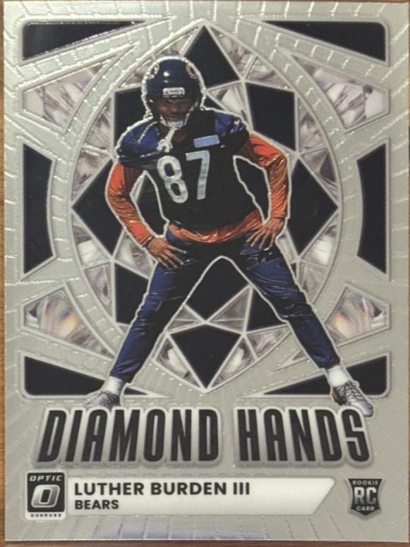 2025 Panini Donruss Optic Diamond Hands Luther Burden III #5 card