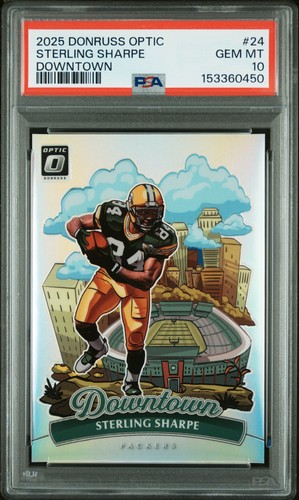 2025 Panini Donruss Optic Downtown Sterling Sharpe #24 card