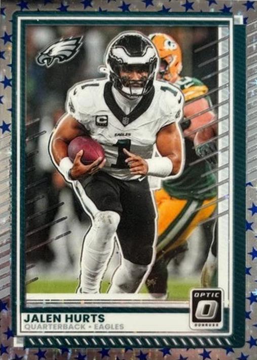 2025 Panini Donruss Optic Jalen Hurts [Stars] #14 card