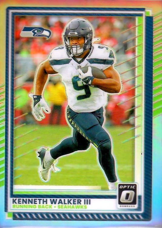 2025 Panini Donruss Optic Kenneth Walker III [Holo] #133 card