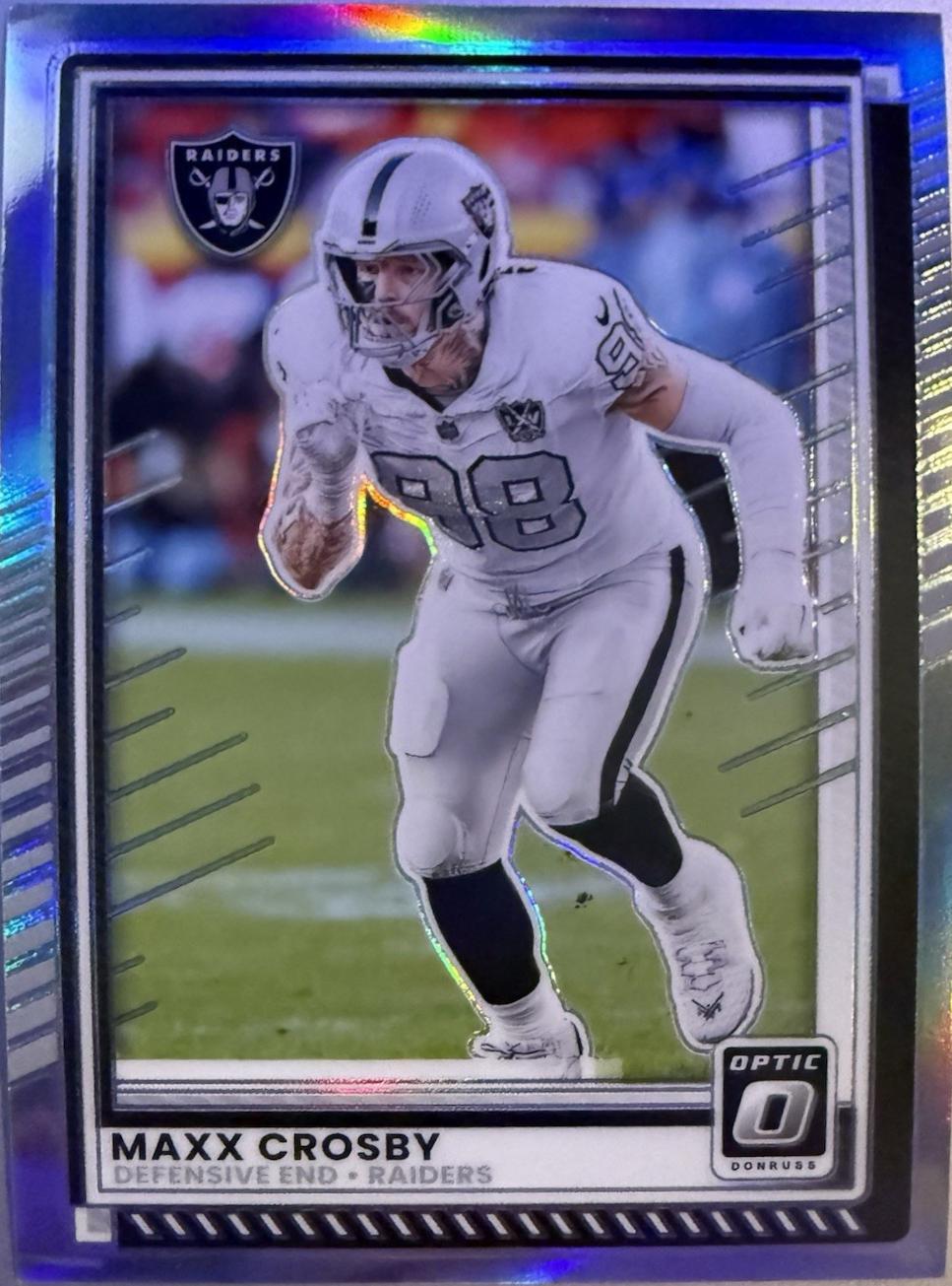 2025 Panini Donruss Optic Maxx Crosby [Holo] #183 card