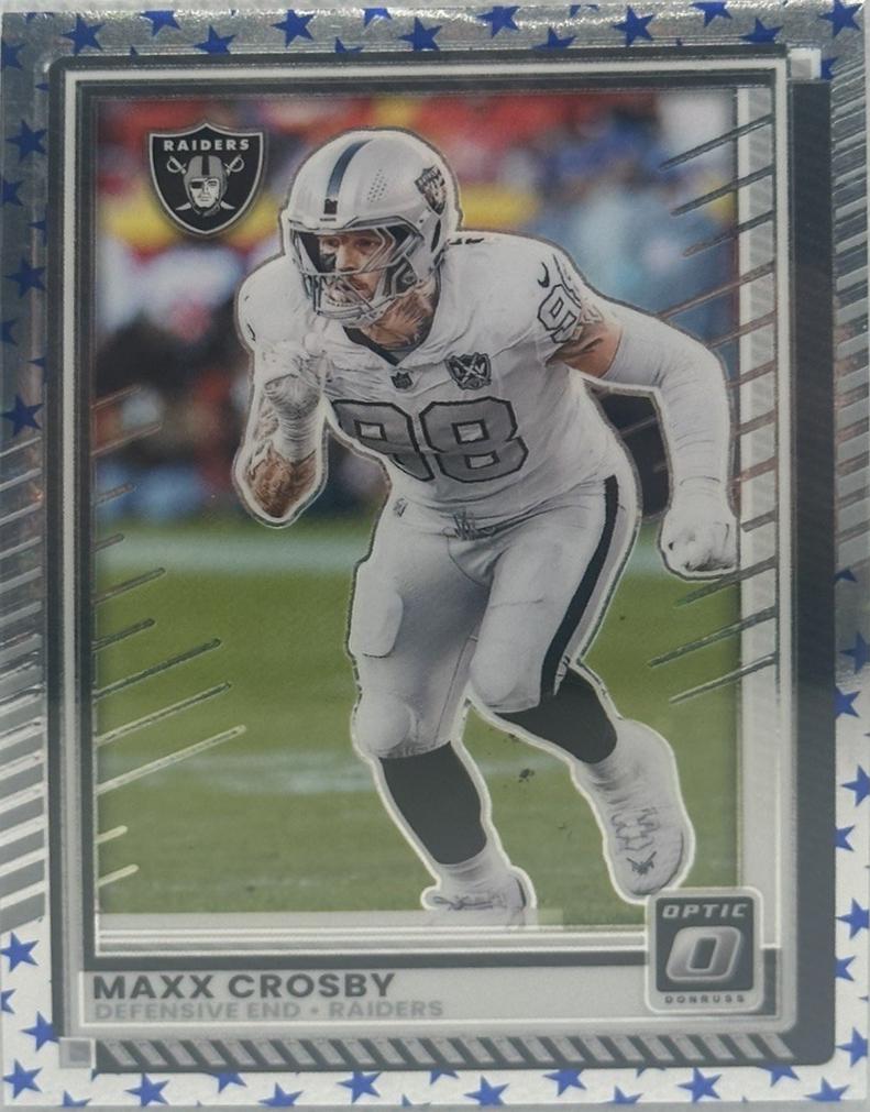 2025 Panini Donruss Optic Maxx Crosby [Stars] #183 card