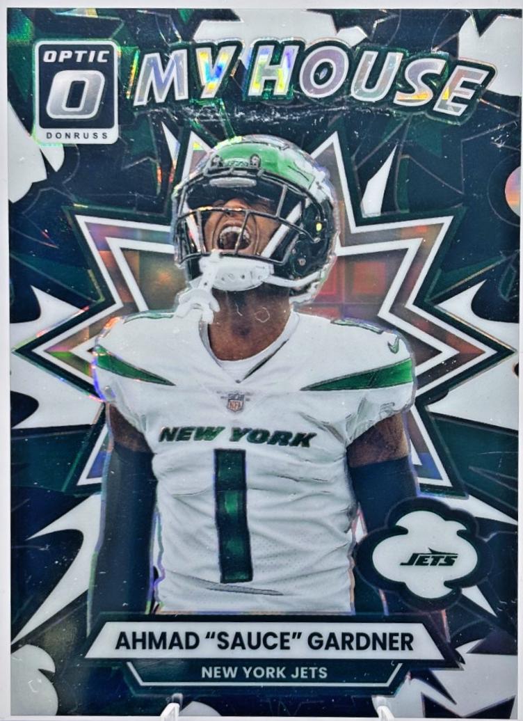 2025 Panini Donruss Optic My House Ahmad Sauce Gardner [Black Pandora] #10 card