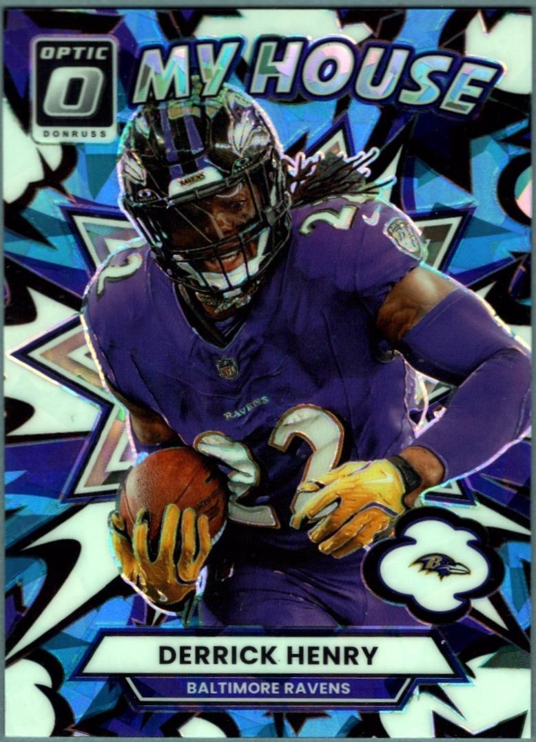 2025 Panini Donruss Optic My House Derrick Henry [Ice] #9 card