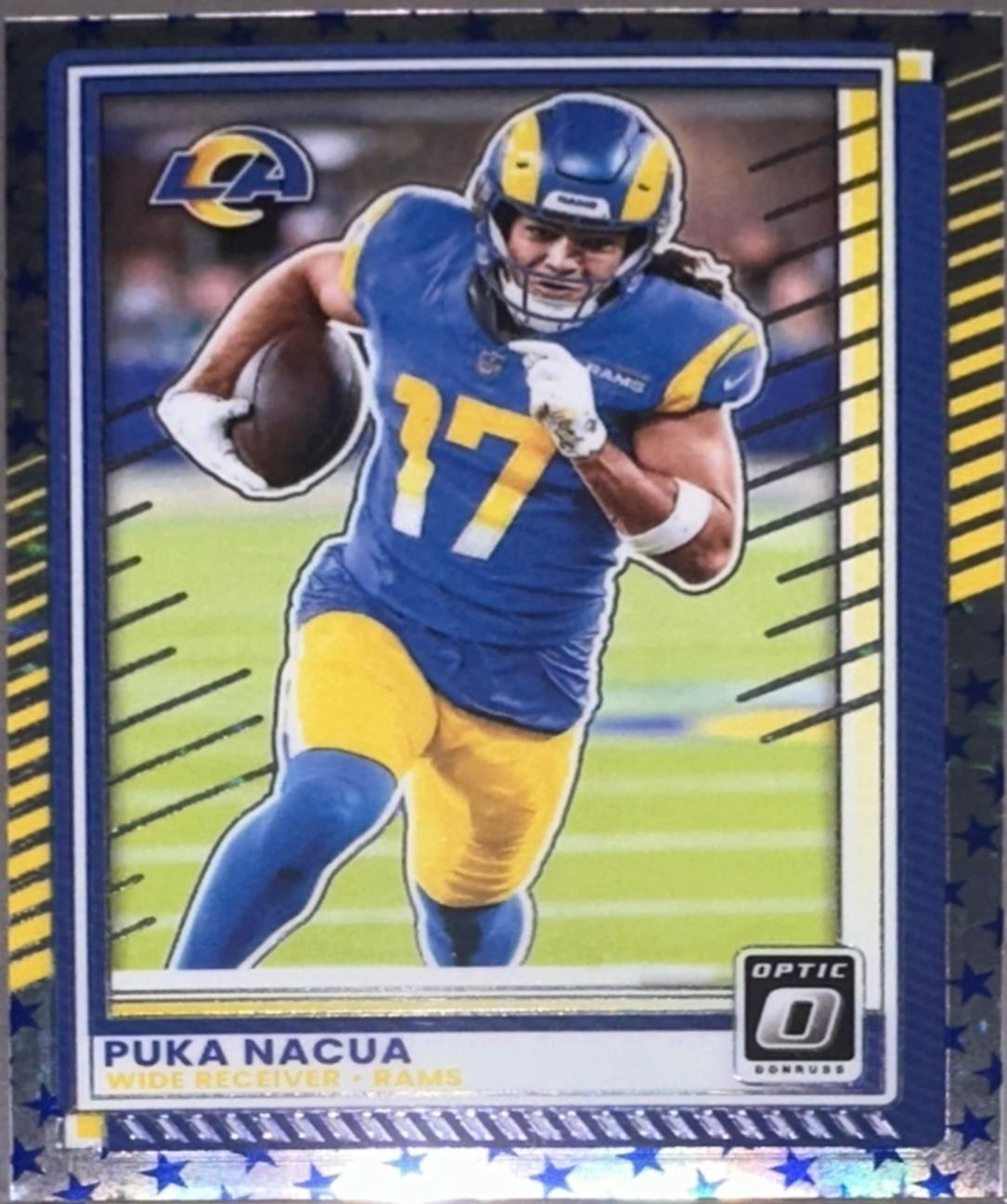 2025 Panini Donruss Optic Puka Nacua [Stars] #192 card
