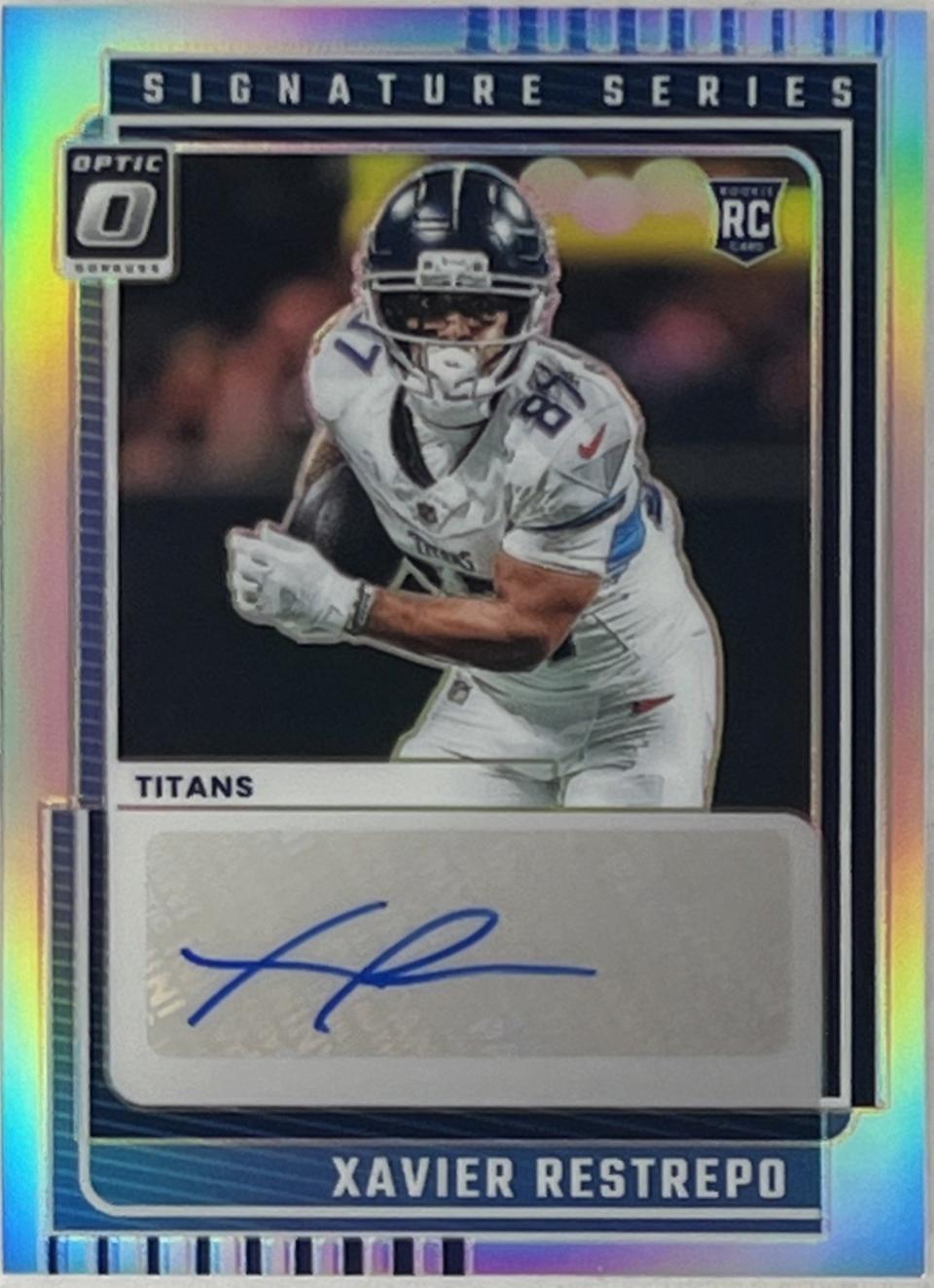 2025 Panini Donruss Optic Signature Series Holo Xavier Restrepo #SSH-XA card