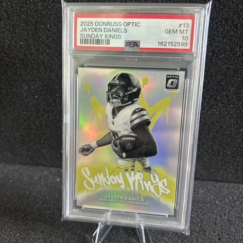 2025 Panini Donruss Optic Sunday Kings Jayden Daniels #13 card