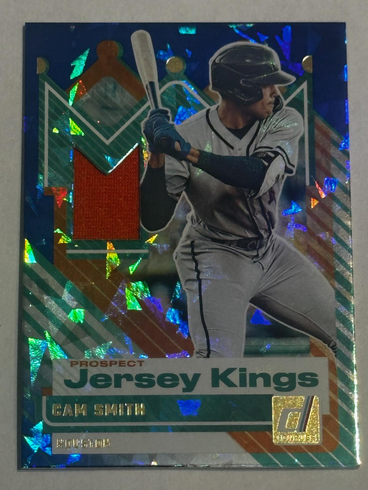 2025 Panini Donruss Prospect Jersey Kings Cam Smith [Blue Ice] #PJK-CS card