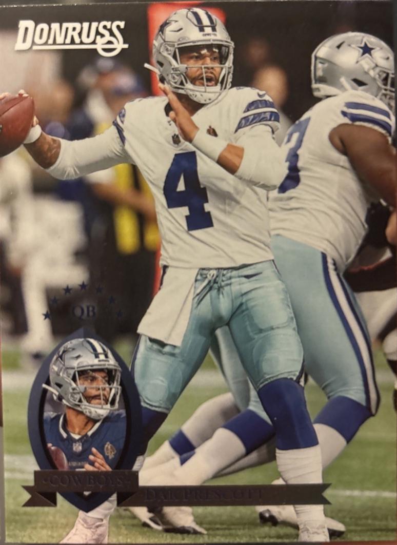 2025 Panini Donruss Retro 1995 Dak Prescott #1 card