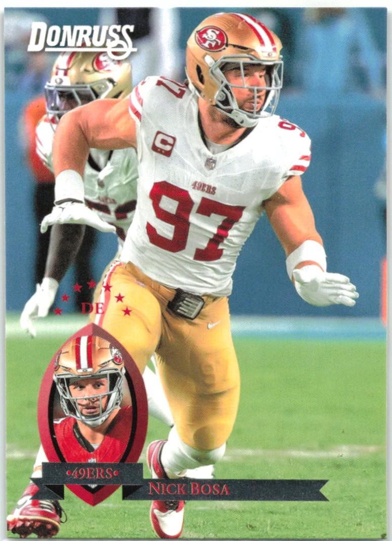 2025 Panini Donruss Retro 1995 Nick Bosa #20 card