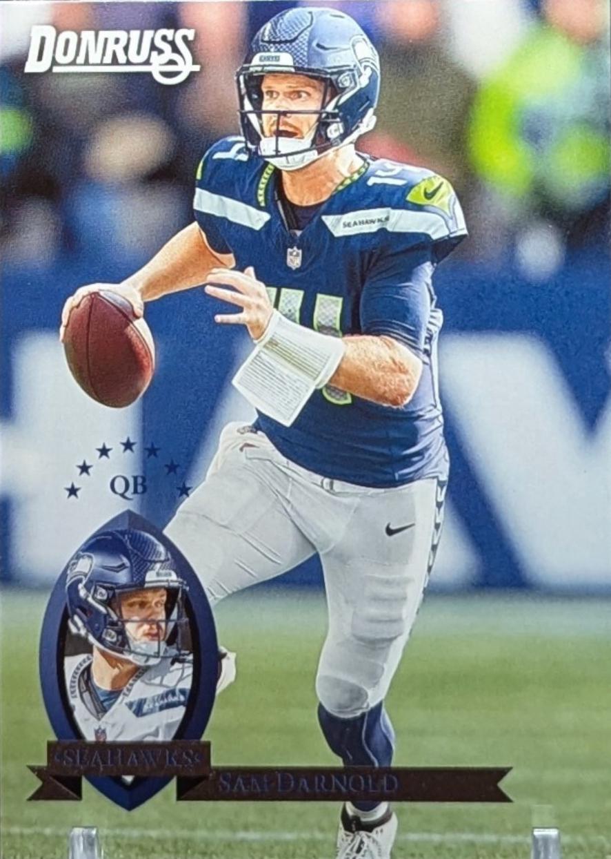 2025 Panini Donruss Retro 1995 Sam Darnold #25 card