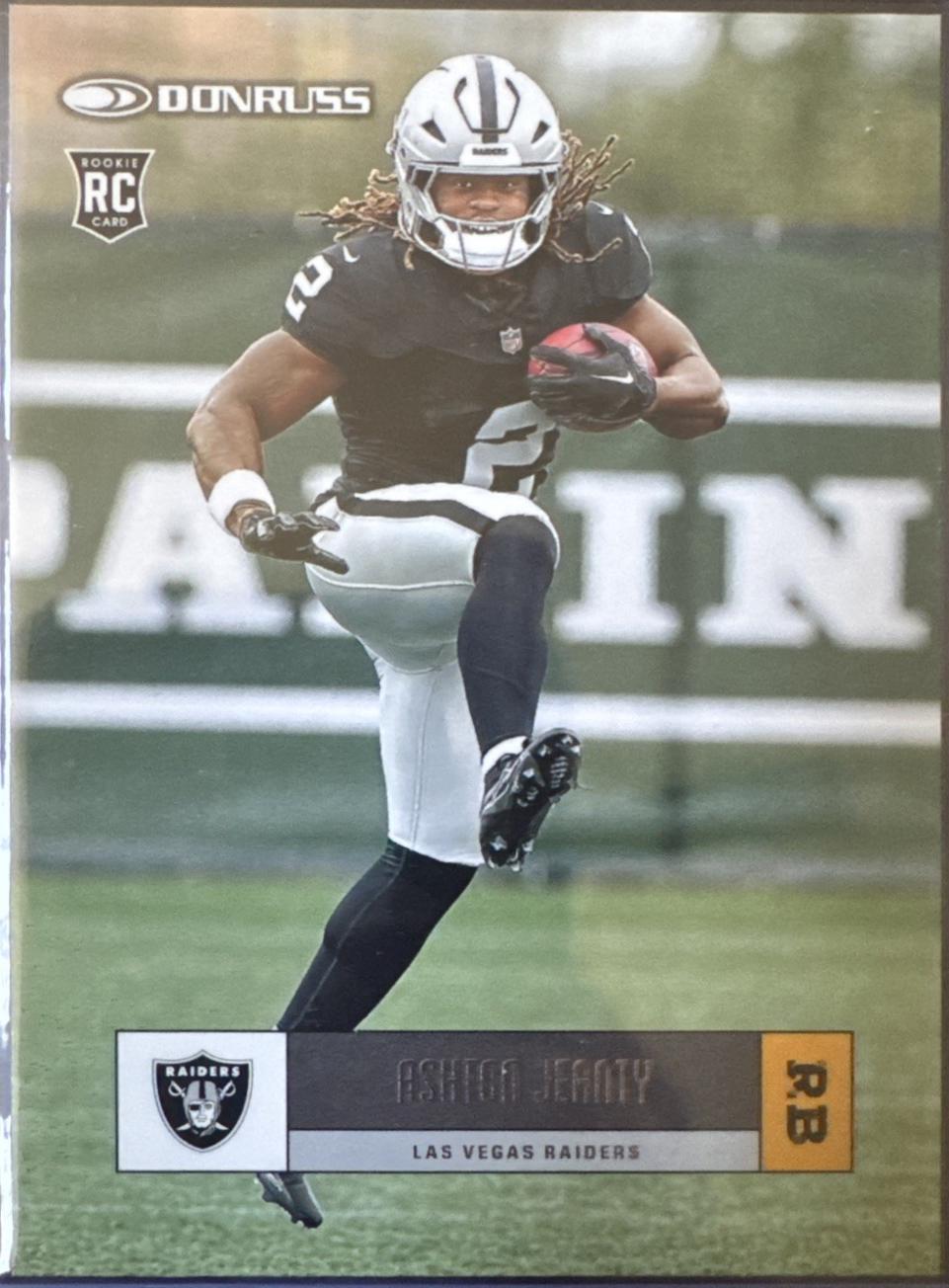 2025 Panini Donruss Retro 2005 Ashton Jeanty #R05-ASJ card