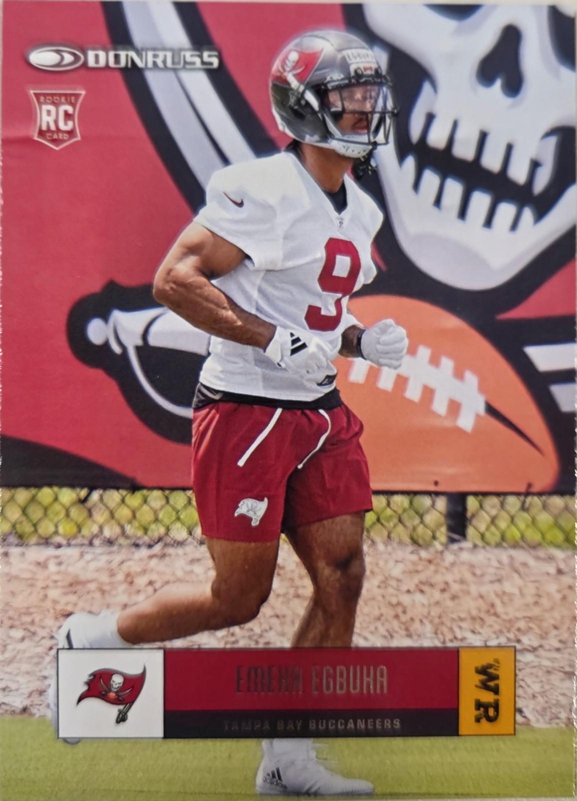 2025 Panini Donruss Retro 2005 Emeka Egbuka #R05-EKU card