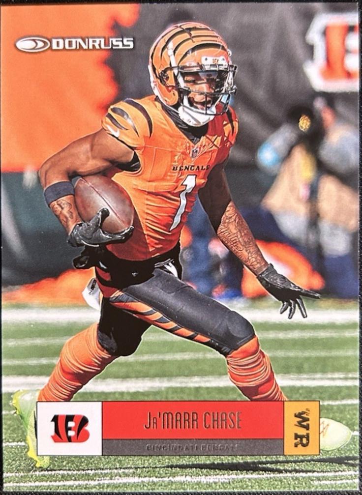 2025 Panini Donruss Retro 2005 Ja'Marr Chase #R05-JMR card