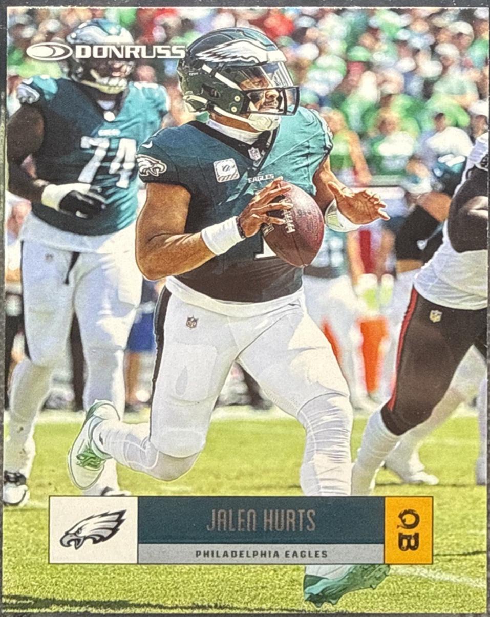 2025 Panini Donruss Retro 2005 Jalen Hurts #R05-JLH card