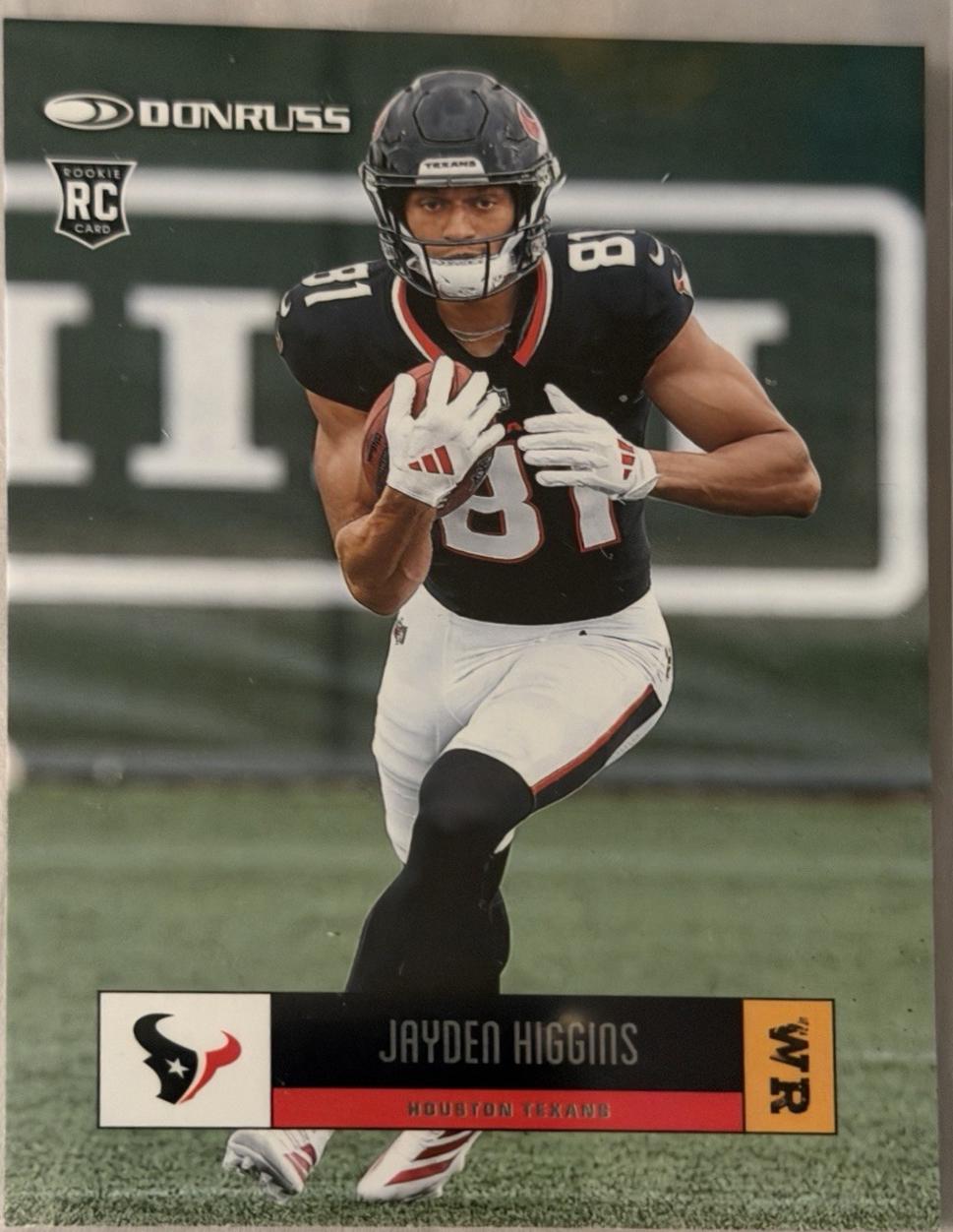 2025 Panini Donruss Retro 2005 Jayden Higgins #R05-JYH card