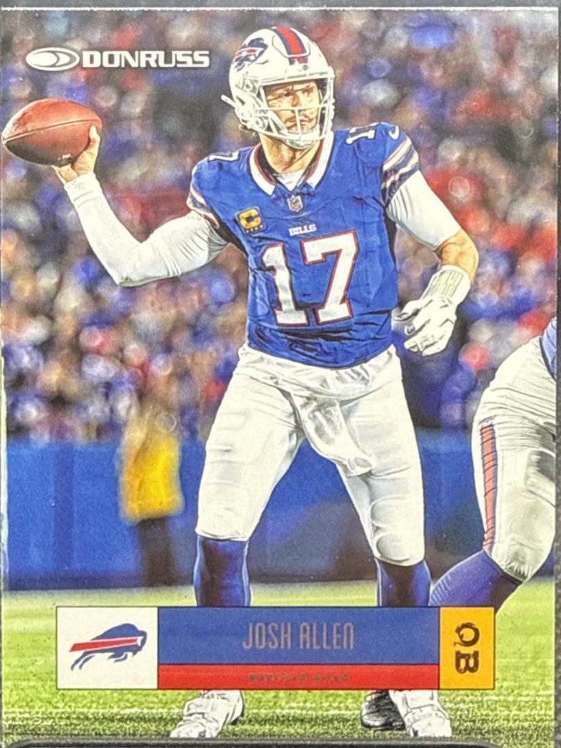 2025 Panini Donruss Retro 2005 Josh Allen #R05-JSA card