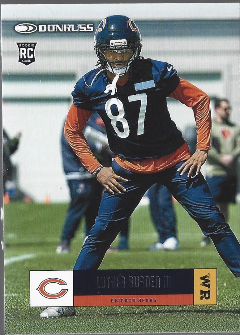 2025 Panini Donruss Retro 2005 Luther Burden III #R05-LBD card