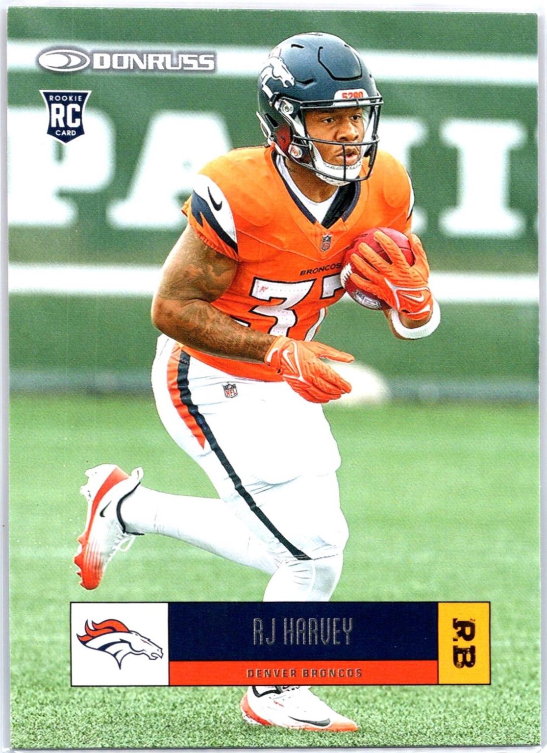 2025 Panini Donruss Retro 2005 RJ Harvey #R05-RJV card