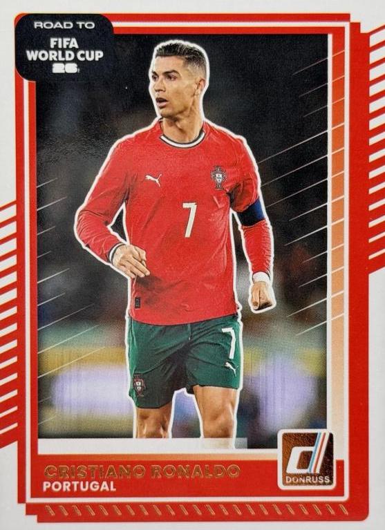 2025 Panini Donruss Road to FIFA Cristiano Ronaldo #91 card