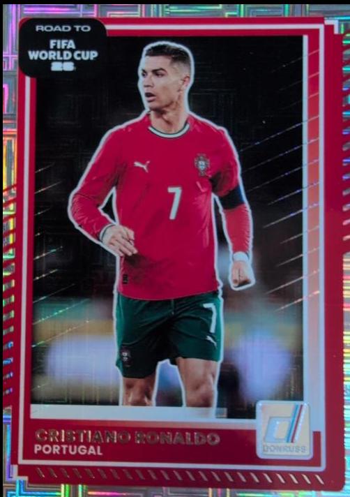 2025 Panini Donruss Road to FIFA Cristiano Ronaldo [Maze] #91 card
