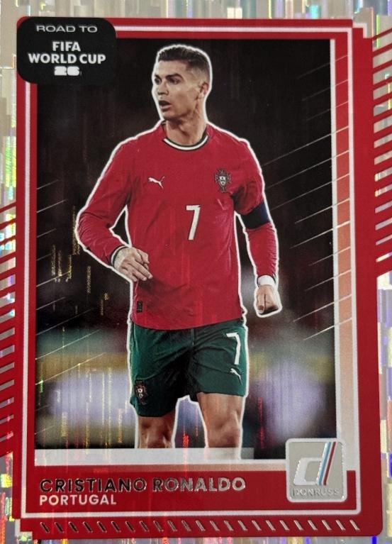 2025 Panini Donruss Road to FIFA Cristiano Ronaldo [Silver] #91 card
