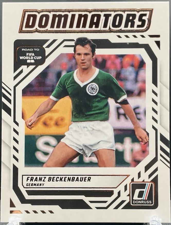 2025 Panini Donruss Road to FIFA Dominators Franz Beckenbauer #24 card