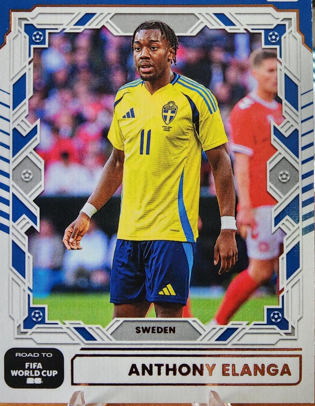 2025 Panini Donruss Road to FIFA Elite Series Anthony Elanga #10 card
