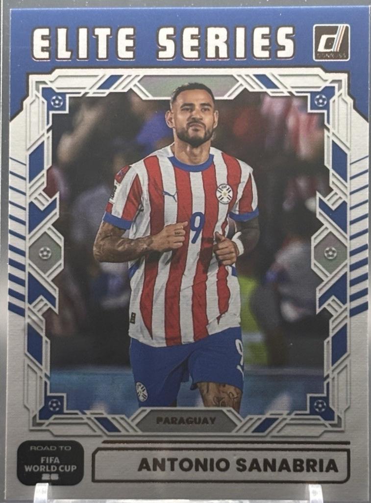 2025 Panini Donruss Road to FIFA Elite Series Antonio Sanabria #17 card
