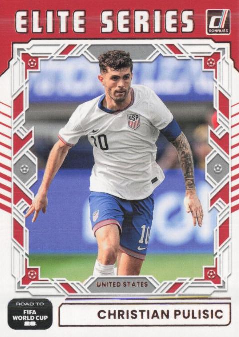 2025 Panini Donruss Road to FIFA Elite Series Christian Pulisic #3 card