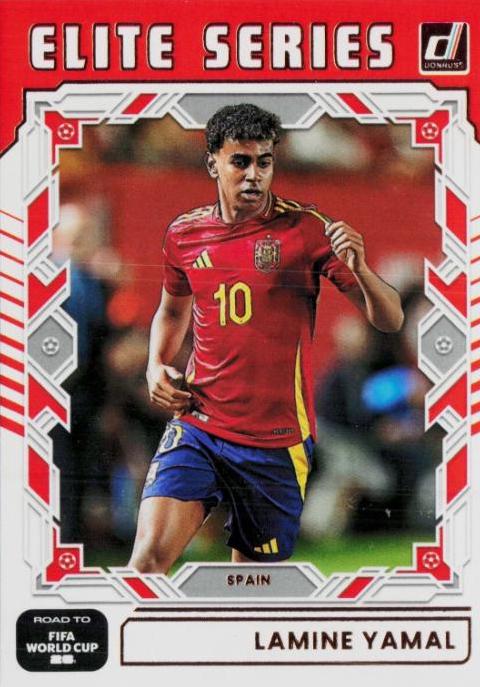 2025 Panini Donruss Road to FIFA Elite Series Lamine Yamal #25 card